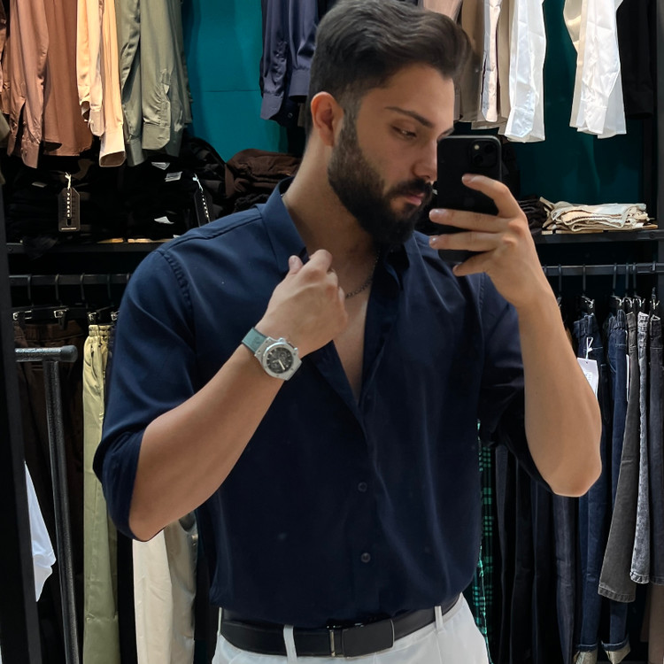 پیراهن ساتن مردانه
