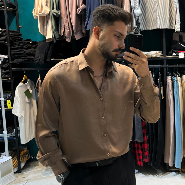 پیراهن ساتن مردانه